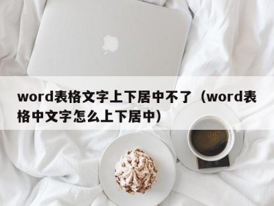 乌鲁木齐word表格文字上下居中不了（word表格中文字怎么上下居中）