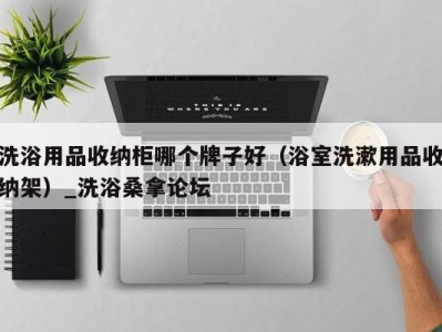 乌鲁木齐洗浴用品收纳柜哪个牌子好（浴室洗漱用品收纳架）_洗浴桑拿论坛